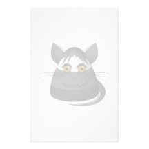 Gato espeluznante de las pastillas de caramelo papelería