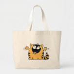 Gato feliz bolsas de mano