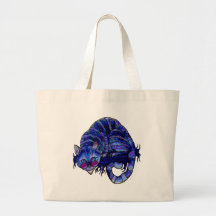 Gato fresco de Cheshire Bolsas