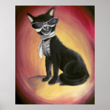 Gato fresco Joe Posters