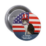 Gato/gatito políticos divertidos pin