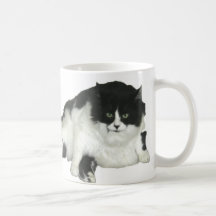 Gato gordo taza
