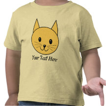 Gato lindo del jengibre camiseta