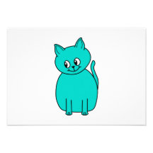 Gato lindo del trullo invitacion personalizada