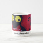 Gato loco de Stressie Taza