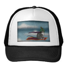 Gato mágico de la alfombra, gorra