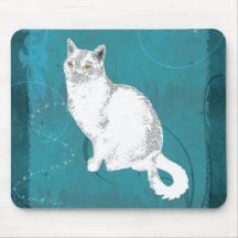 Gato Mousepad Tapete De Ratones