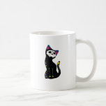 "Gato Muerto" Dia De Los Muertos Cat Tazas De Café