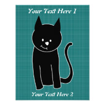 Gato negro lindo comunicado personal  