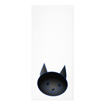 Gato negro lindo. Ejemplo del dibujo animado del g Anuncios Personalizados