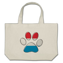 Gato patriótico de luxemburgués bolsa