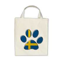 Gato patriótico sueco bolsa