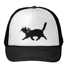 Gato Prancing Gorras De Camionero