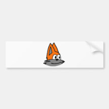 Gato Pulin rosto Adesivo
