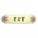 Gato rosado patineta personalizada
