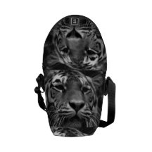 Gato salvaje bolsa de mensajeria 