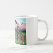 Gato siamés - cenador color de rosa taza