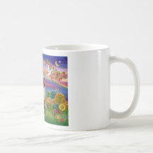 Gato siamés - otoño Sun Taza