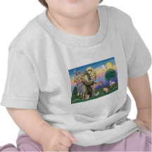 Gato siamés y St Francis Camisetas