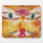 Gato y pájaro - arte abstracto - Paul Klee Alfombrillas De Ratón