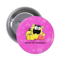 Gato y ratón divertidos pins