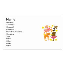 Gatos del baile plantillas de tarjetas personales