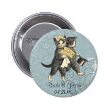 Gatos del boda pin
