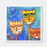 Gatos del color - imán