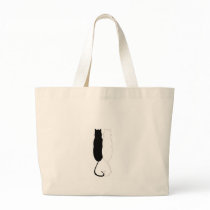 Gatos del ébano y de la marfil bolsas