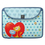 Gatos en amor, manga de Macbook Fundas Para Macbooks