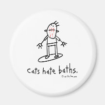 gatos imanes para frigoríficos
