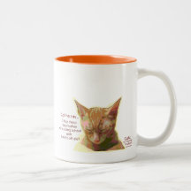 Gatos para los estudiantes de cuidado - privación  tazas de café