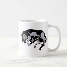 gatos taza de café
