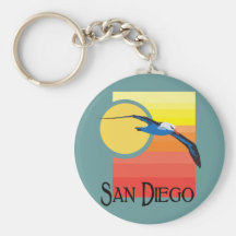 Gaviota de San Diego Llaveros Personalizados