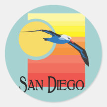 Gaviota de San Diego Pegatinas