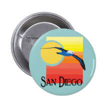 Gaviota de San Diego Pin