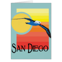 Gaviota de San Diego Tarjetas