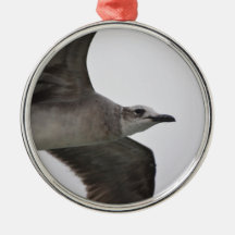Gaviota en vuelo ornamentos de navidad