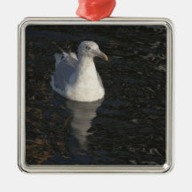 Gaviota flotante ornamentos de reyes magos