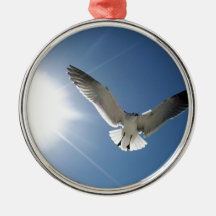 Gaviota y Sunligh Ornamentos De Reyes