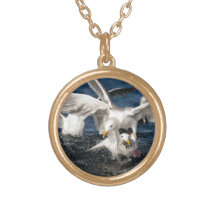 Gaviotas hambrientas collar personalizado