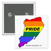 Gay Pride2 de Staten Island Pin