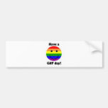 gayday etiqueta de parachoque
