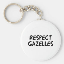 Gazelles del respecto llavero