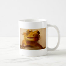 Gecko con cresta tazas