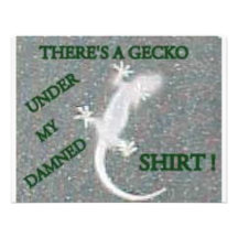 GECKO DEBAJO DE MI CAMISA INVITACIÓN