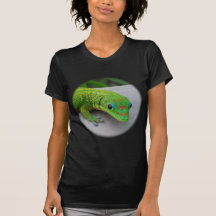 Gecko del día del polvo de oro - haga una prueba y camiseta