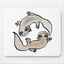 Gecko del zodiaco - cáncer tapete de ratón