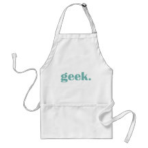 geek. delantales