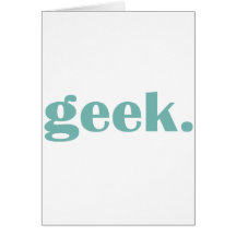geek. felicitaciones